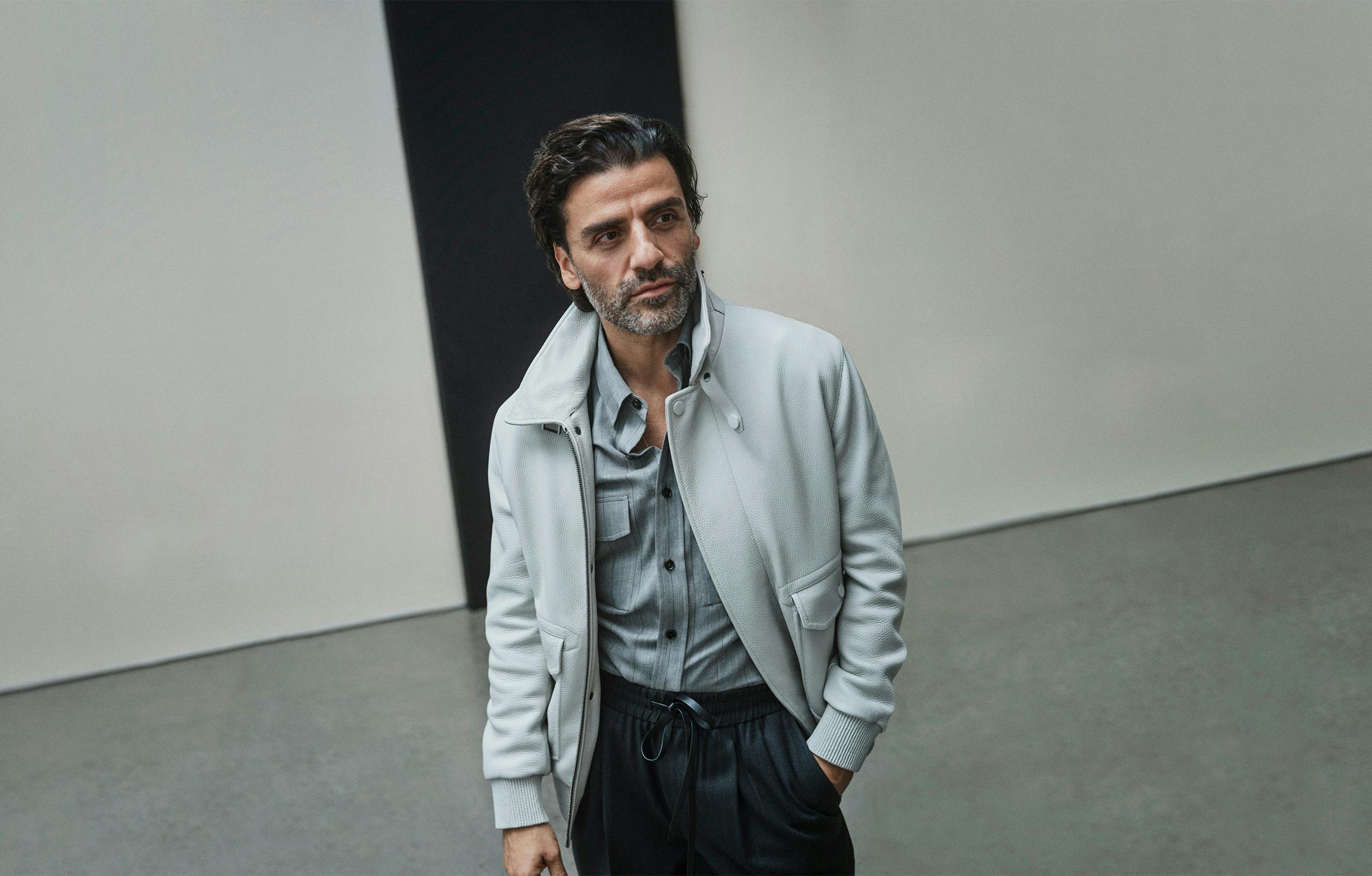 Oscar Isaac for Brioni