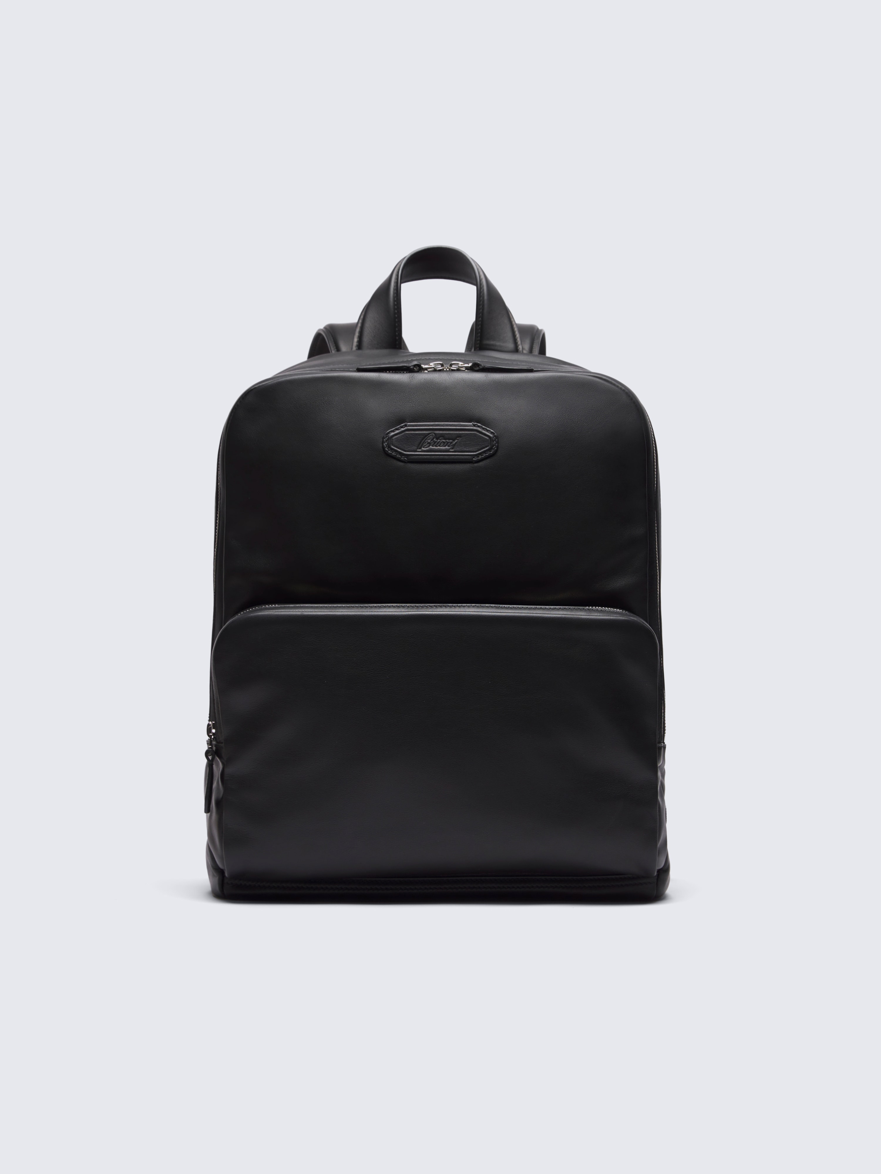 go toブラック ナッパレザー Via Veneto バックパック