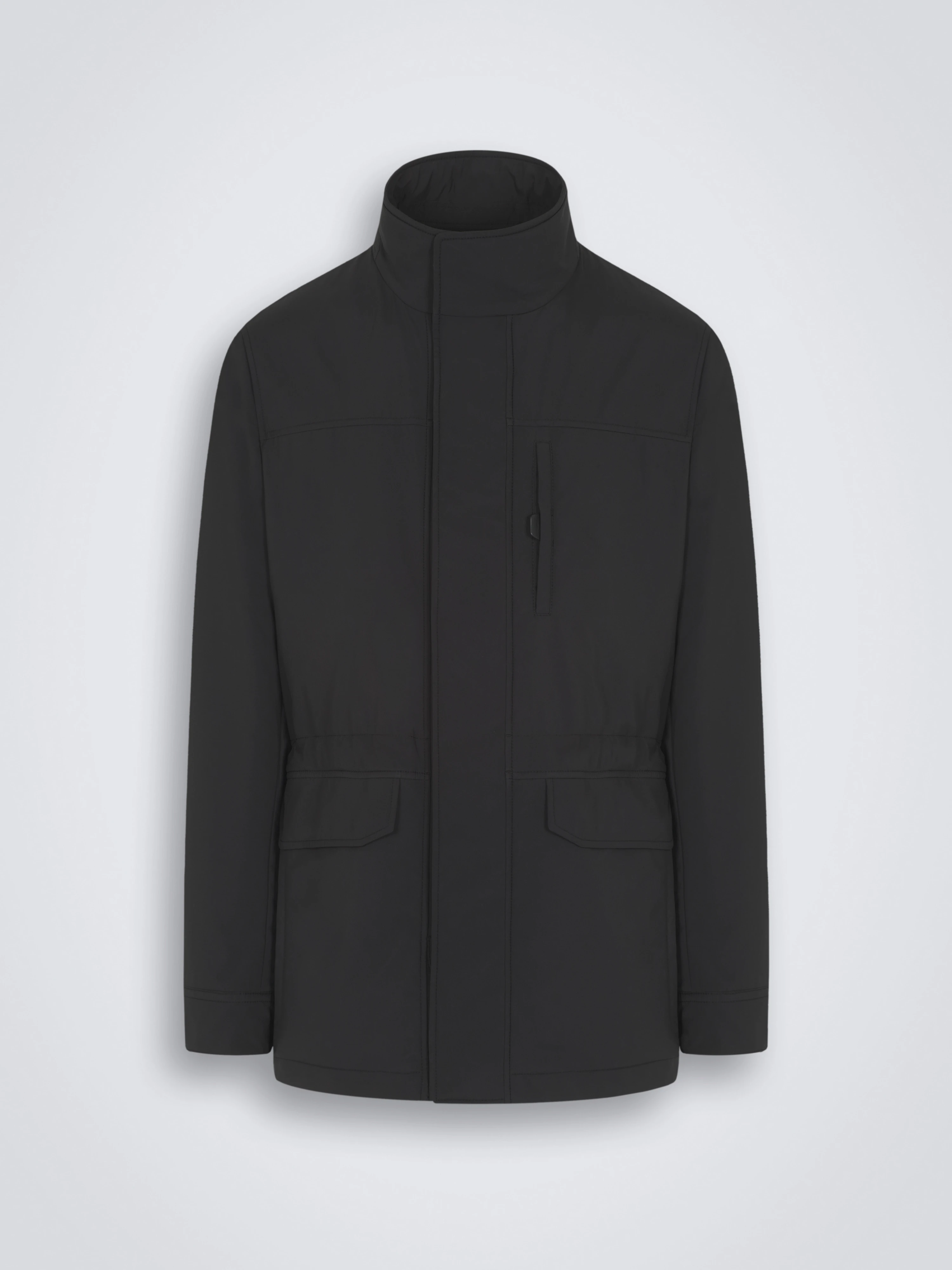 Essential-Feldjacke aus mitternachtsblauem Performa-Gewebe