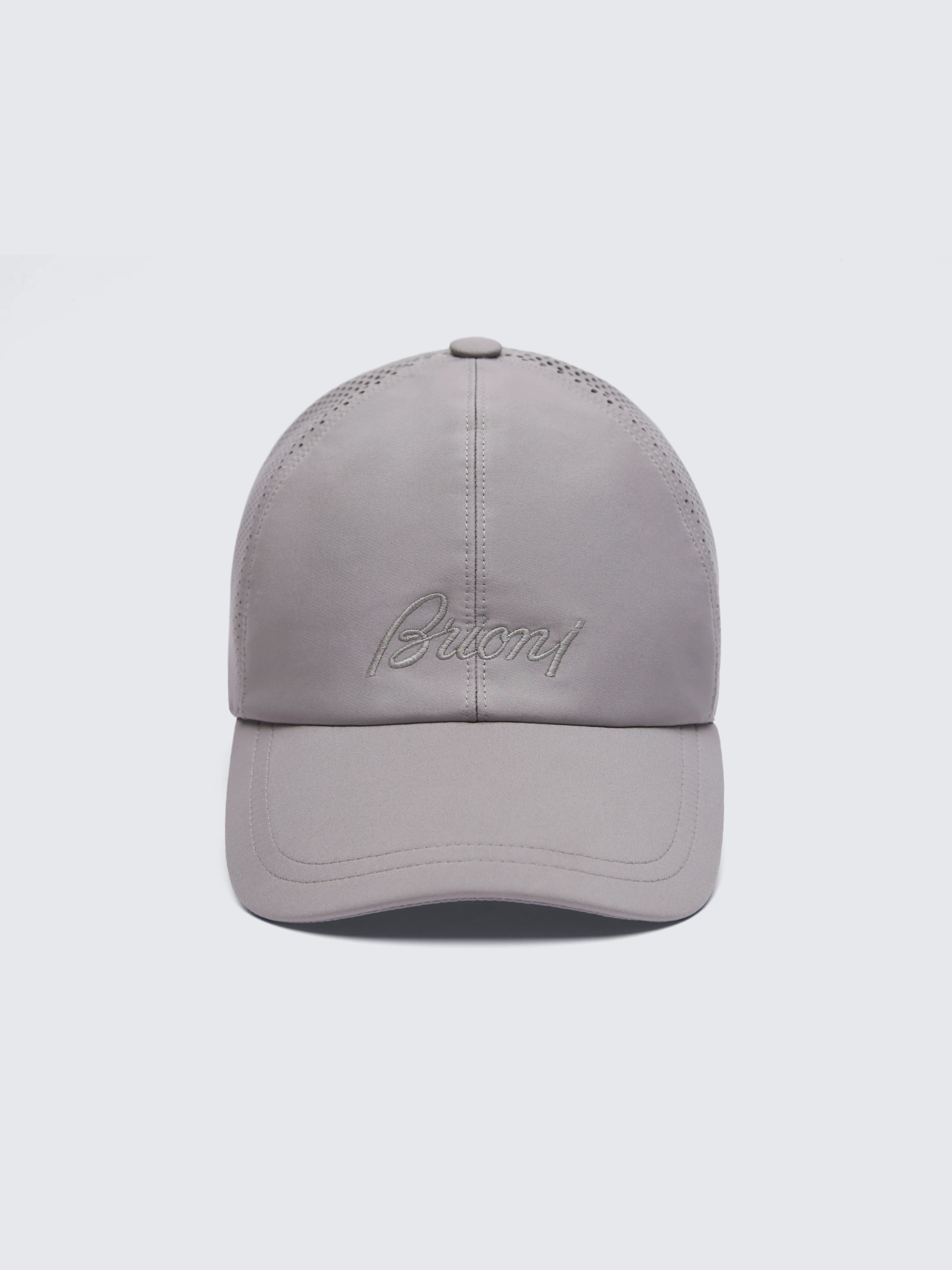go toGrey perforated Performa baseball hat