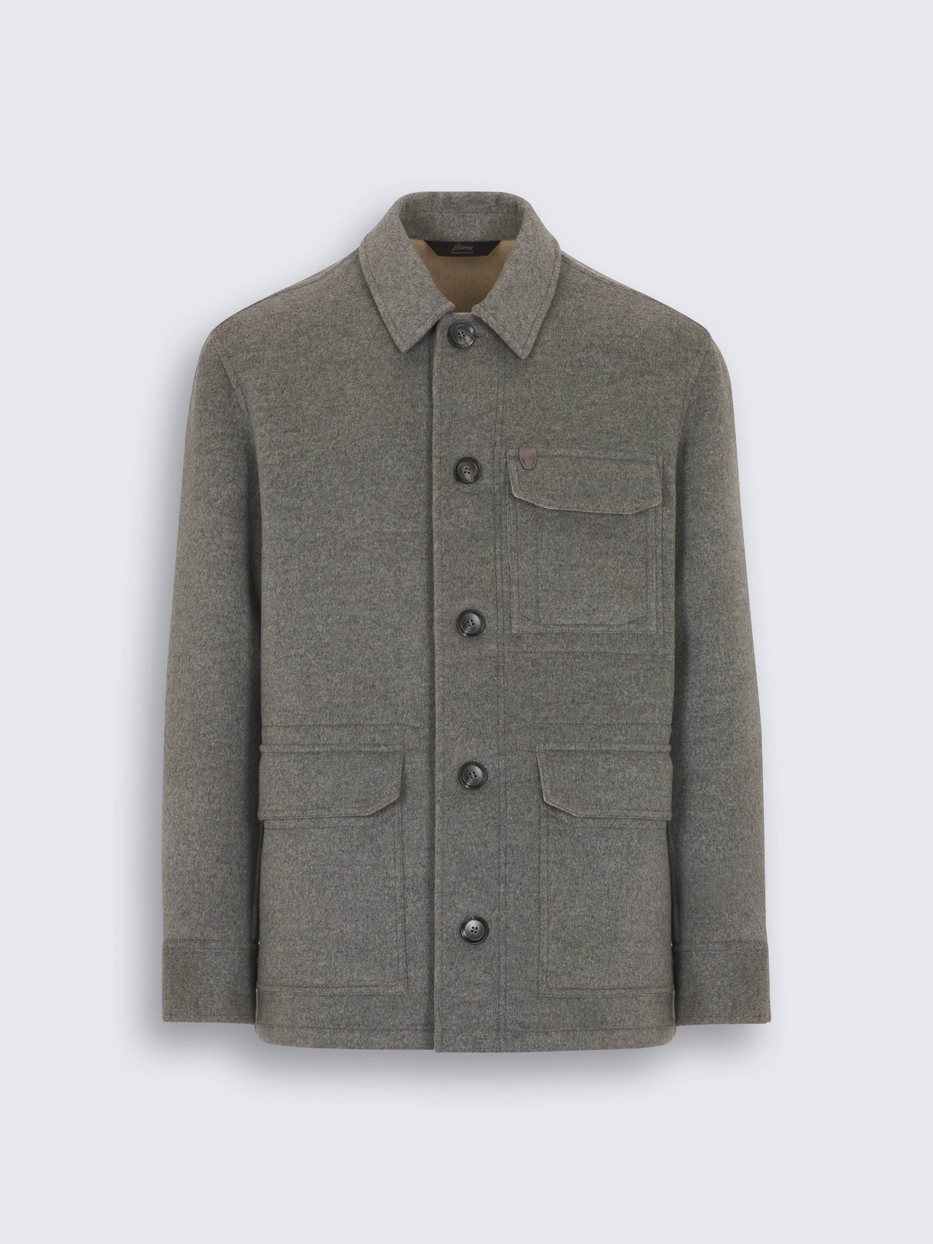go toWorkwear-Jackett aus „Double-Splittable“-Kaschmir in Grau